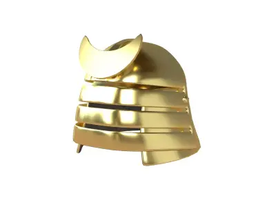 War Helmet V3 003 Low-poly 3D model