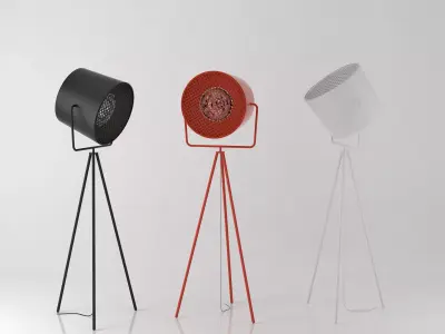 Last three tripod floor lamps 3D model