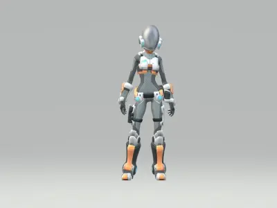Astro 3d project  Low-poly 3D model
