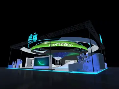 exhibition 3D model
