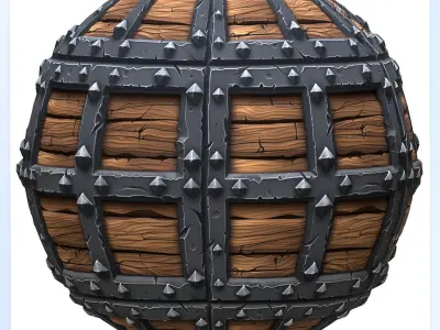Stylized Wood Seamless Texture Texture