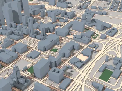 Los Angeles 3D model
