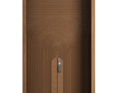 Entrance door set246 3D model