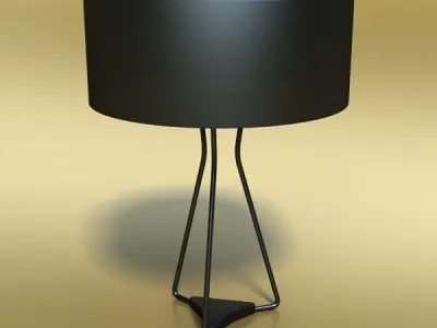 Modern Table Lamp 09 Tesla Estiluz 3D model