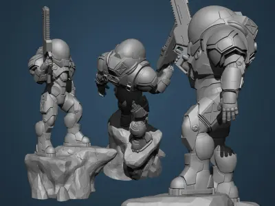 Battle Suit for 3d print 3D print model