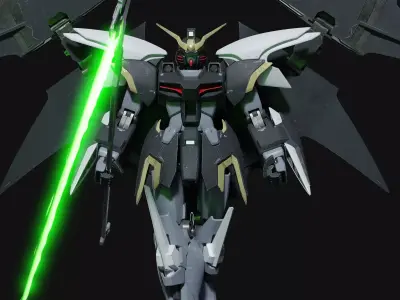 Deathscythe Hell Gundam EW  3D model
