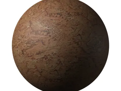 Wood materials Cork - 7 colors - set 14 Texture