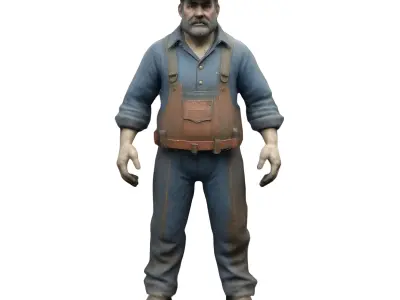 Sci-Fi and Fantasy Character Collection 3D print model