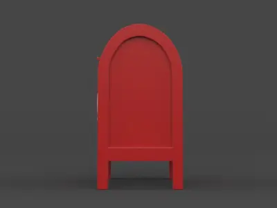 Postbox 3D model