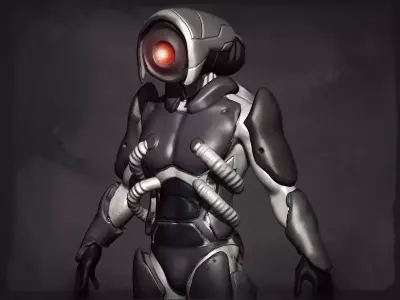 Droid ZB2045 3D print model