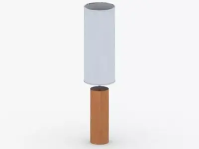 1401 - Table Lamp Low-poly 3D model