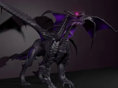 Dark Dragon 3D model
