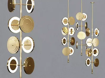 Le Royer Chandelier 3D model