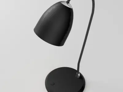Table Lamp Baulmann Tischleuchte 3D model