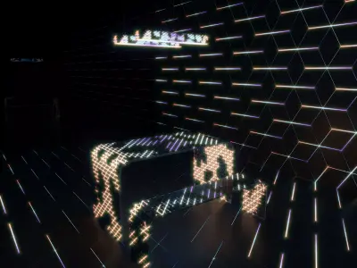 Abstract room 3D model