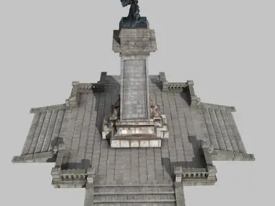 Bronze Goddess 3D model