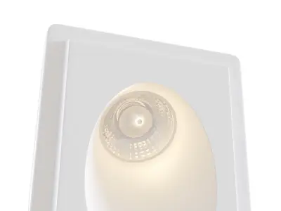 Wall Lamp Gyps Modern DL012-1-01W Maytoni Technical Free 3D model