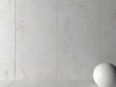 Stone Wall Tiles Troia White 120x270 Texture