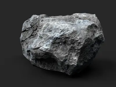 Rock 16-5 Low-poly 3D model