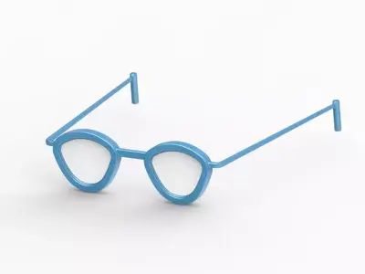 Stylish Spectacles 3D print model