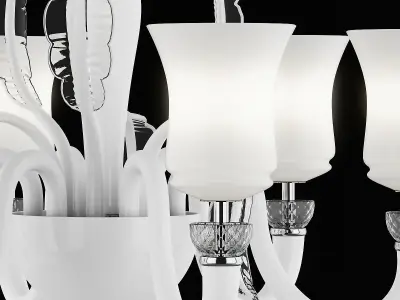 804060 Petalo Lightstar Chandelier 3D model