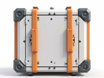 sci-fi box capsule 3D print model get