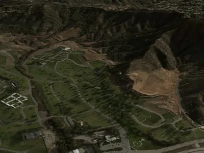 Cahuenga Peak 3D model