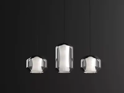 Ceiling light 3D model shop