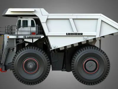 T274 - Off-Highway - Mining Dump Truck 3D model