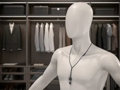 Pocketalk Portable Device Strap on Mannequin 