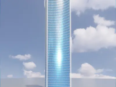 Parametric Building 1d6 3D model