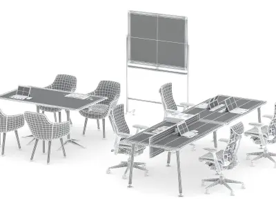  Office Module 02 3D model