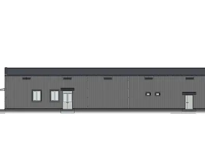 Industrial Building 03 3D model