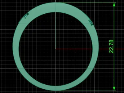 jewelry ring 346 3D print model buy