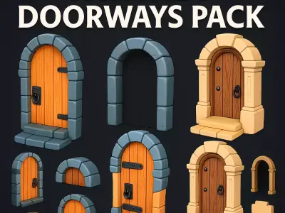 Fantasy Doorways Pack