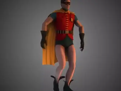 Robin Full Pack 3D model