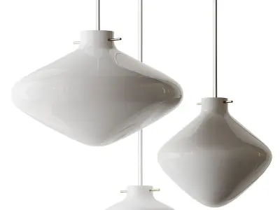 REPOSE Pendant Lamps from LYFA 3D model