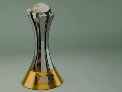 3D Club World Cup 3D model