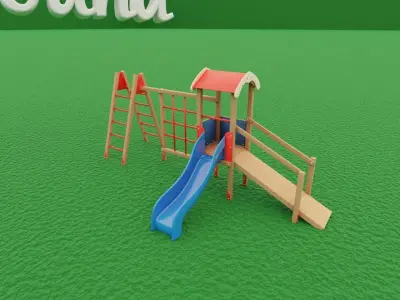 Outdoor Playgroud 3D model