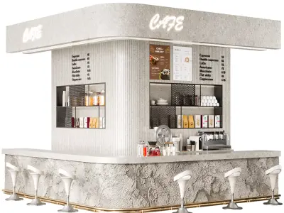 CAFE BAR NO39 A 3D model