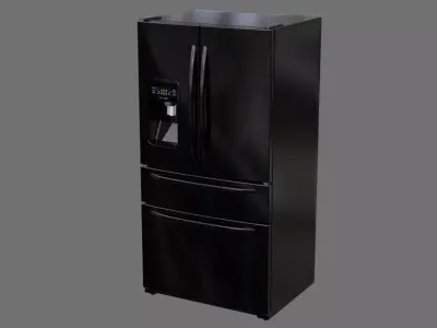 Refrigerator 3B Low-poly 3D model