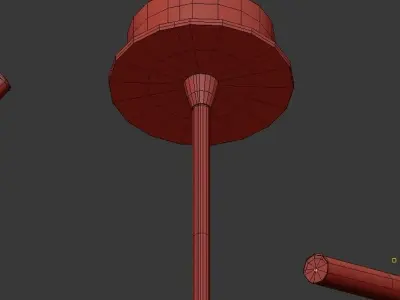 Kryptonite Chandelier 3D model