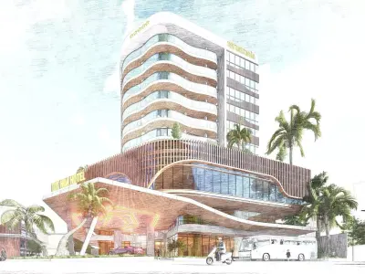 A Hotel - Lumion Exterior visualization 3D model
