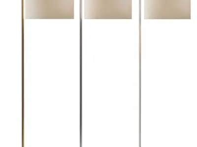 Batesville Arc Floor Lamp - Wade Logan 3D model