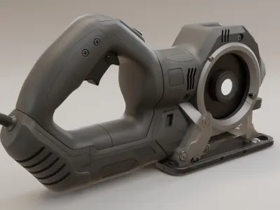 Reciprocating Saw 3D model