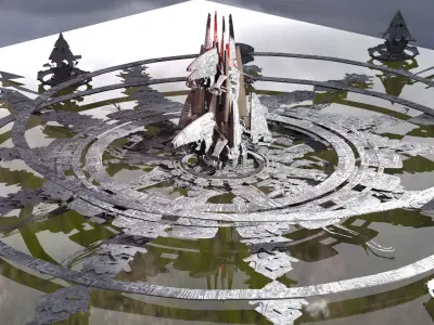 Kingdom of the Trench City floor 3D model