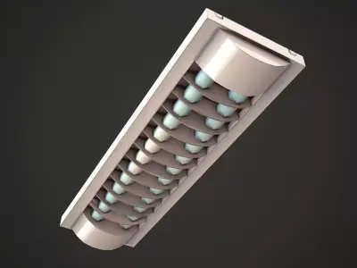 Ceiling Lamp Low Poly Low-poly 3D model