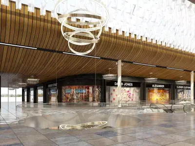 Shopping Centre 2 - Interior and Exterior 3D model