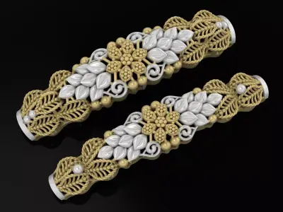 NEW 26 INDIAN BANGLES COMPLETE LOT  3D print model