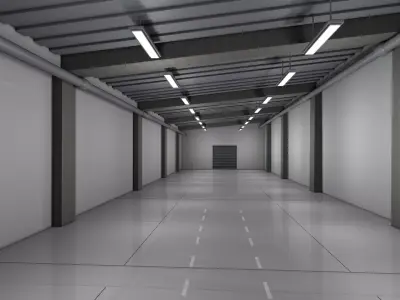 Warehouse 3D model 13